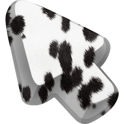 Dalmatian Animal Skin Texture Cursor Default