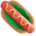 Fluency Hot Dog 3D Emoji Cursor