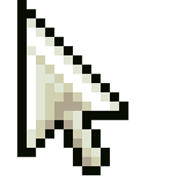 Gray Pixel Classic Cursor Default