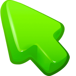 Lime Color Cursor Default