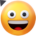 Grinning Face 3D Emoji Cursor