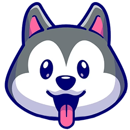 Husky Dog Cute Animal Cursor Default