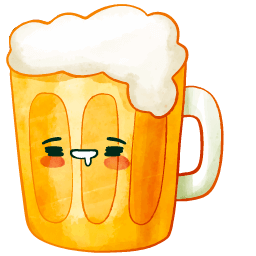 Beer Kawaii Food And Drinks Cursor Pointer