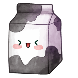 Milk Kawaii Food And Drinks Cursor Pointer