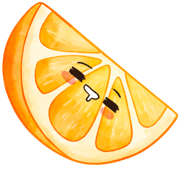 Orange Juice Kawaii Food And Drinks Cursor Default