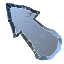 Gray Metal Gam Stone Cursor Default