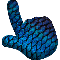 Fish Animal Skin Texture Cursor Pointer