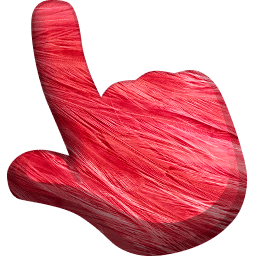 Flamingo Animal Skin Texture Cursor Pointer