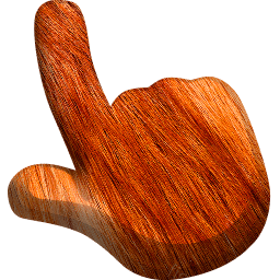 Fox Animal Skin Texture Cursor Pointer