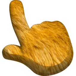 Lion Animal Skin Texture Cursor Pointer