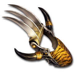 Golden Tiger Sword Fantasy Cursor Pointer