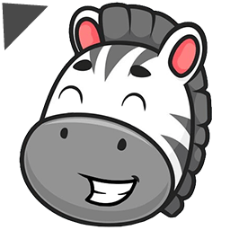 Zebra Cute Animal Cursor Pointer