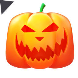 Helloween Pumpkin 3D Emoji Cursor Pointer