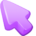 Purple Color Cursor