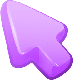 Purple Color Cursor Default