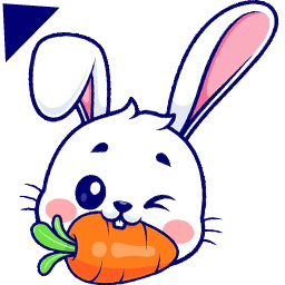 Rabbit Cute Animal Cursor Pointer