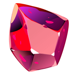 Ruby Red Gam Stone Cursor Default