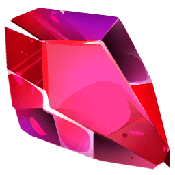 Ruby Red Gam Stone Cursor Pointer