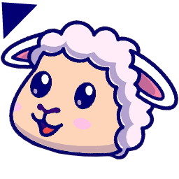 Sheep Cute Animal Cursor Default