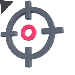 Submachine Gun 3D Emoji Cursor Pointer
