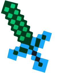 Cube Emerald Sword Basic Cursor Default