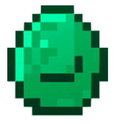 Cube Emerald Sword Basic Cursor Pointer