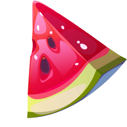 Watermelon Eats And Drinks Cursor Default